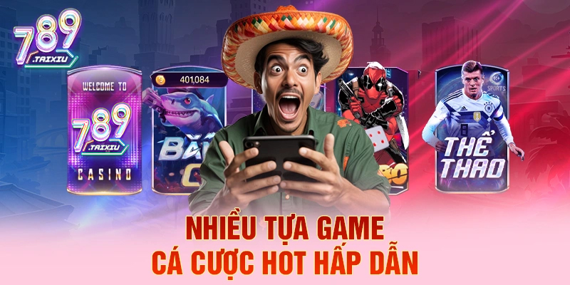 Đa dạng game cá cược tại gi88